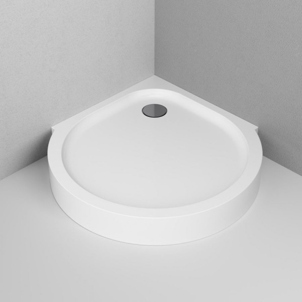 W83T-333-095W Like Round 95 Душевой поддон AM.PM  95x95, белый акрил