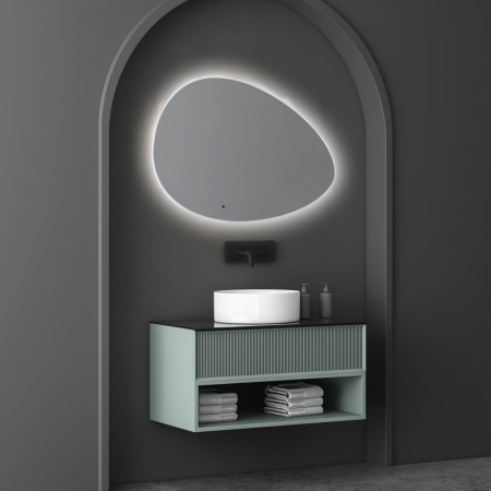 Зеркало ABBER Kontur AG6301SC-0.92 с подсветкой, бесконтактный выключатель, диммер