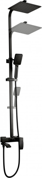 Душевая система FILARETE Waterfall FL2010 (Черный матовый)