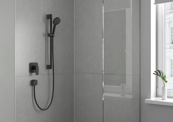 Hansgrohe Vernis Shape Смеситель для душа однорычажный скрытого монтажа черный матовый 71658670