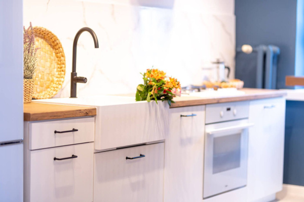 Смеситель для кухонной мойки Laveo Pretto BAO_068D хром