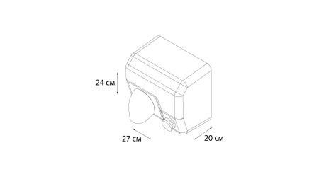 Сушилка для рук Fixsen Hotel FX-31026