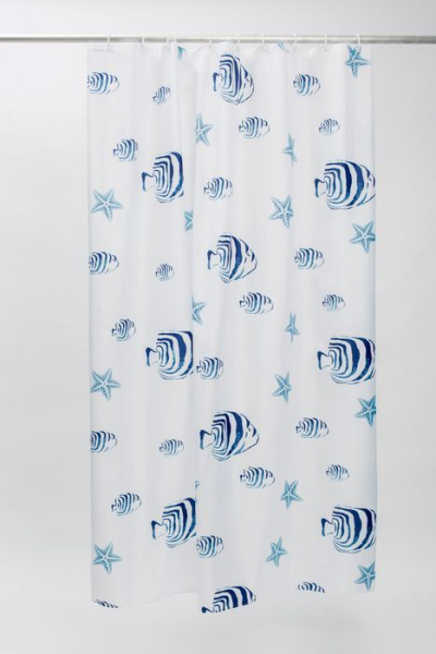 Штора для ванной комнаты 200х180 IDDIS Basic B47P218i11