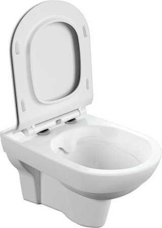 Подвесной унитаз Cersanit CITY Clean On DPL EO slim, S-MZ-CITY-COn-S-DL-w
