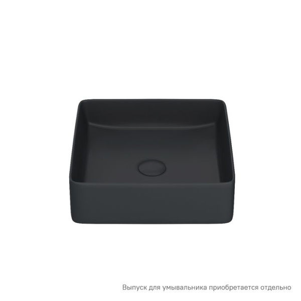 Умывальник накладной Iddis Slide, черный SLIBM01i27