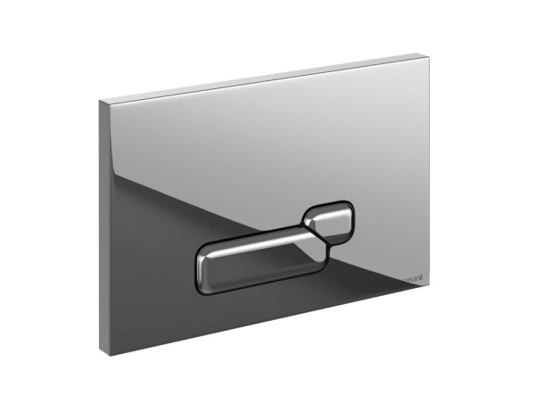 Кнопка Cersanit ACTIS для LINK PRO/VECTOR/LINK/HI-TEC пластик хром глянцевый, P-BU-ACT/Cg