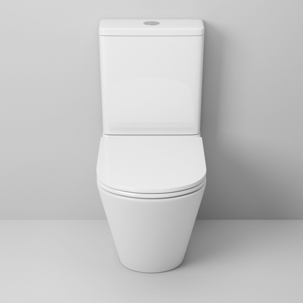 Унитаз Grossman GR-4449S (670х380х850) напольный безободковый с тонкой крышкой