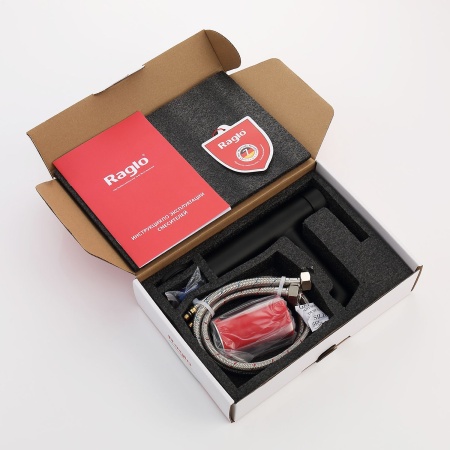 Смеситель для раковины Raglo R20.10.06, черный