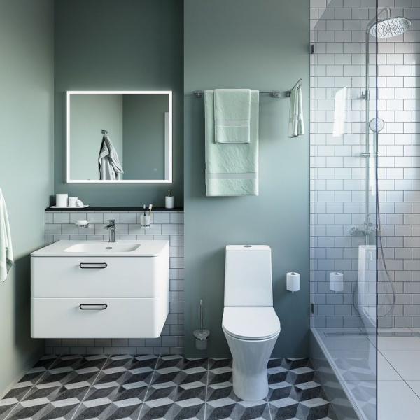 Полотенцесушитель одинарный IDDIS Edifice латунь EDISB10i49