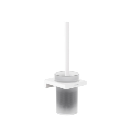 Hansgrohe AddStoris Подставка для туалетного ершика белый матовый 41752700