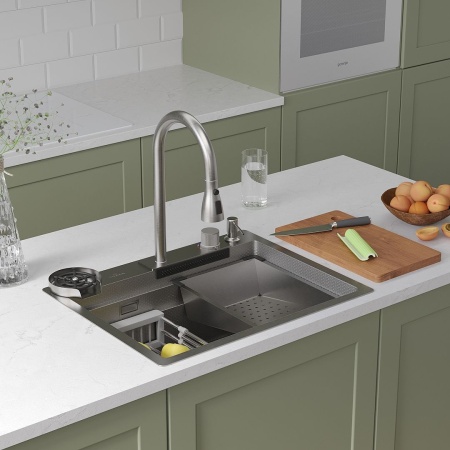 Кухонная мойка RoxenBath Stage Plus  60-S