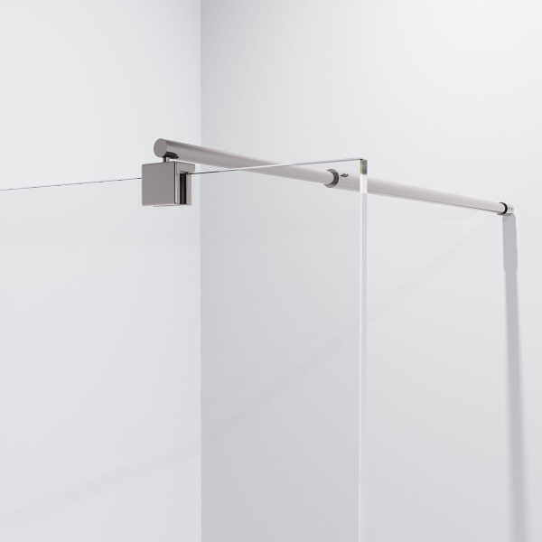 Душевая перегородка Niagara Eco NG-531-90 (90х190) хром,стекло прозрачное,1 место