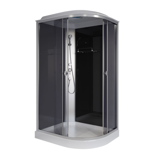 Душ.каб. Niagara Eco E90/40/TN/BK (900х900х1950) 4 места