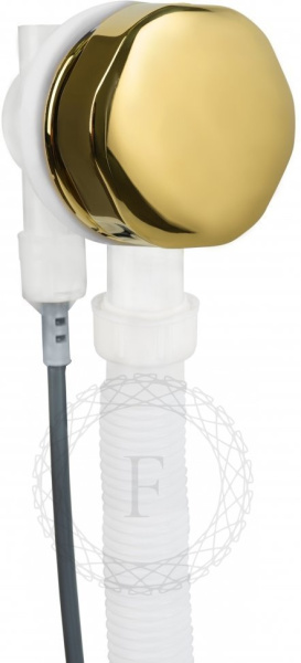 Сифон для ванны полуавтоматический FILARETE FL80 (Золото)