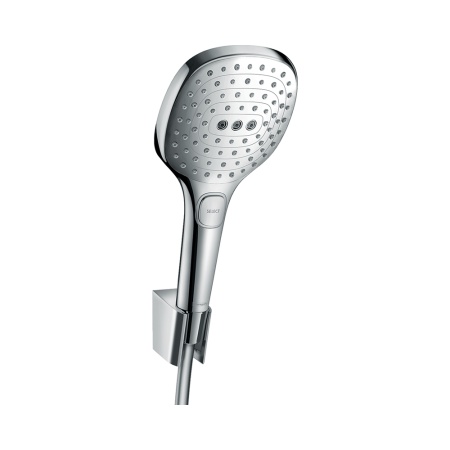 Hansgrohe Raindance Select E Душевой набор 120 3jet с держателем и шлангом 160 см хром 26720000