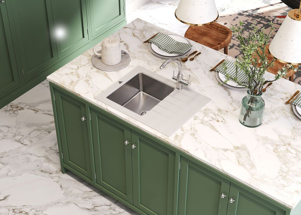 Кухонная мойка TOLERO Twist TTS-660 №911 Черный