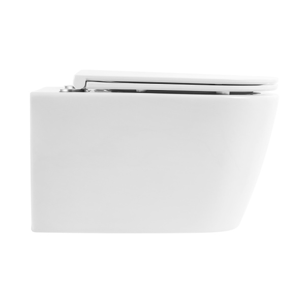 Унитаз подвесной безободковый BelBagno MARINO BB105CHR/BB870SC