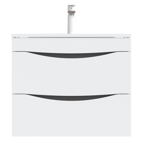 Тумба с раковиной IDDIS Cloud 60 подвесная белая CLO60W0i95K