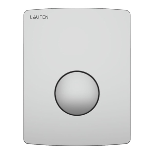 Laufen AU109 Клавиша смыва для писсуара с картриджем, цвет: хром матовый 9.0910.9.007.000.1