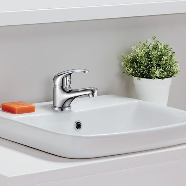 Смеситель для раковины WesnaArt LISTOK LIS01-210, хром