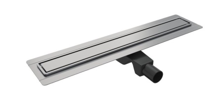 Дренажный канал Timo Steel 60см с декоративной панелью, BSPG-60 S50Rb