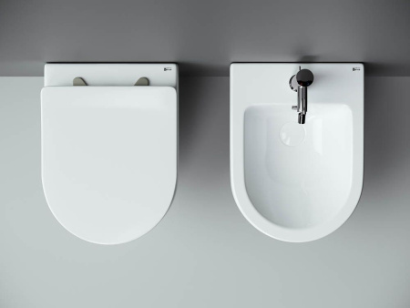 Подвесное биде Ceramicanova Metropol, белый, CN4003