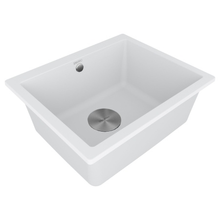 Мойка GERA 60, IT-GRANIT, PM205546-WH, белый, 555х460, подст. мон. Paulmark