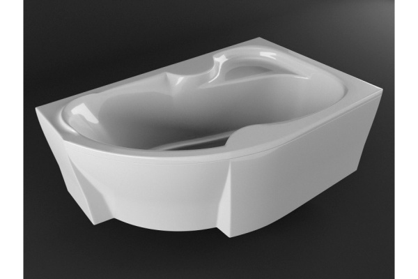 Ванна акриловая правосторонняя Vayer Azalia Гл000006725, 150x105