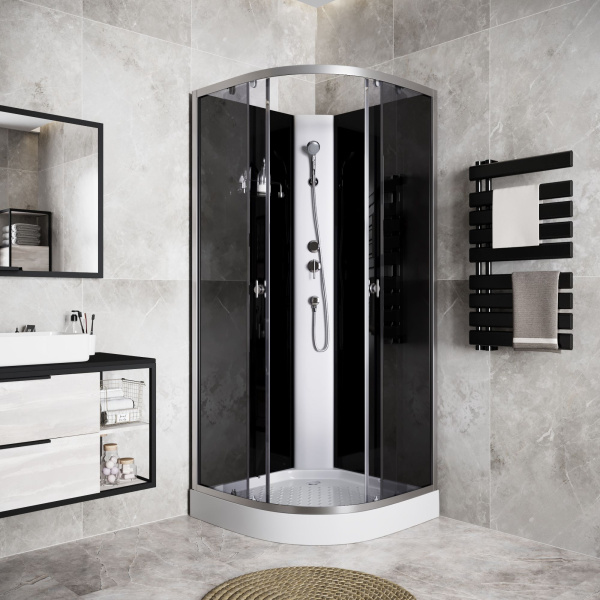 Душ.каб. Niagara Eco E120/80/13L/TN (1200х800х2150) 3 места