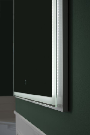 Зеркало Aquanet Nova Lite 75 белый LED