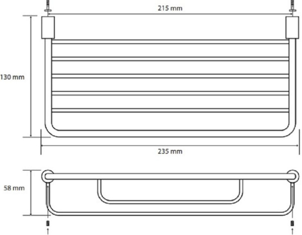 Мыльница для ванной Bemeta Cytro 146208122