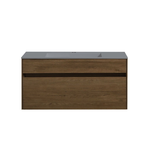 Тумба под раковину Vincea Chiara 1000 подвесная, 1 выкатной ящик soft-close, T.Oak