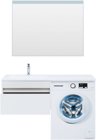 Тумба под раковину Aquanet Токио 68 белый (подвесная, 1 ящик)