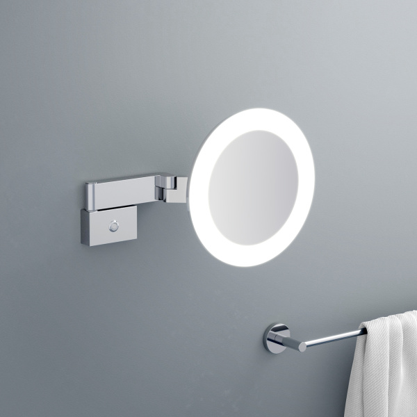 Зеркало косметическое с подсветкой TIMO Petruma 15276/00, хром