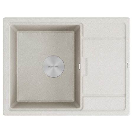 Мойка FLUGEN 50-650, IT-GRANIT, PM216550-GR, серый, 650х500 мм, Paulmark