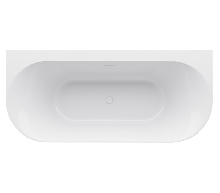 Ванна акриловая Vincea VBT-703-1800, 1800*800*585, цвет белый, щелевой перелив, слив белый