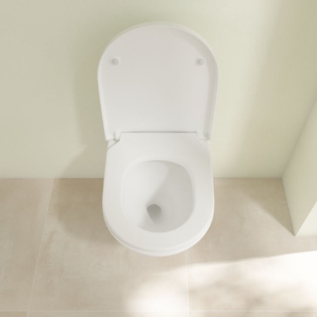 Унитаз Villeroy & Boch Subway 3.0, подвесной, открытый смыв, TwistFlush, 4670T0RW
