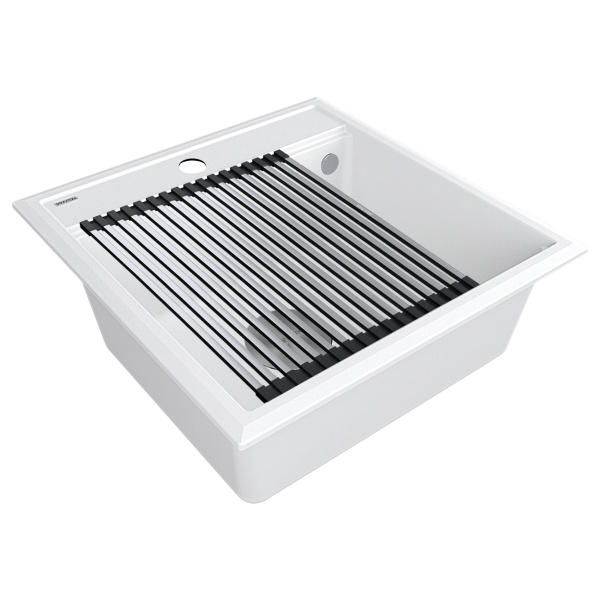 Мойка STEPIA 50, IT-GRANIT, PM115051-WH , белый, 500х510, Paulmark