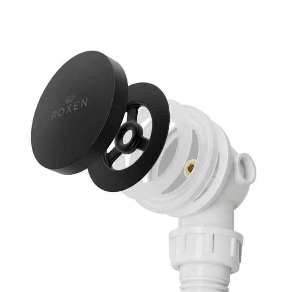 Сифон для ванны RoxenBath R70C-B Click-Clack с функцией верхней очистки