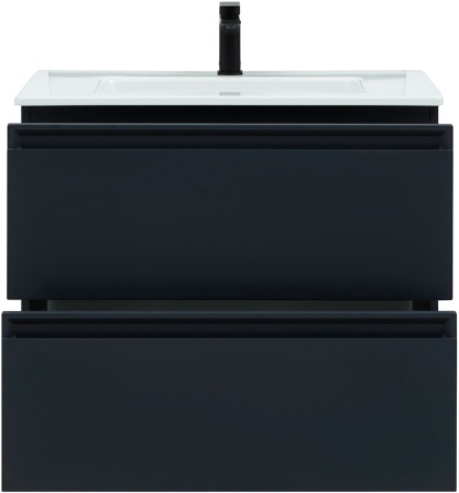 Тумба с раковиной Allen Brau Eclipse 80 1.E1002.AM антрацит матовый