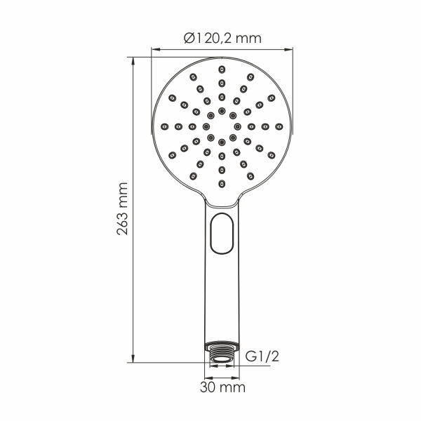 Лейка 3-функциональная WasserKRAFT A339
