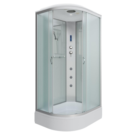 Душевая кабина Niagara Classic NG-33984-14RF 90х80х215, средний поддон 26 см, стекло матовое
