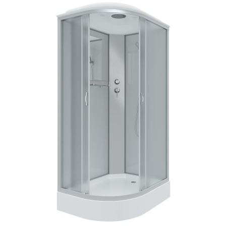Душевая кабина Niagara Classic NG-3312-14R 120х80х215, низкий поддон 13 см, стекло матовое