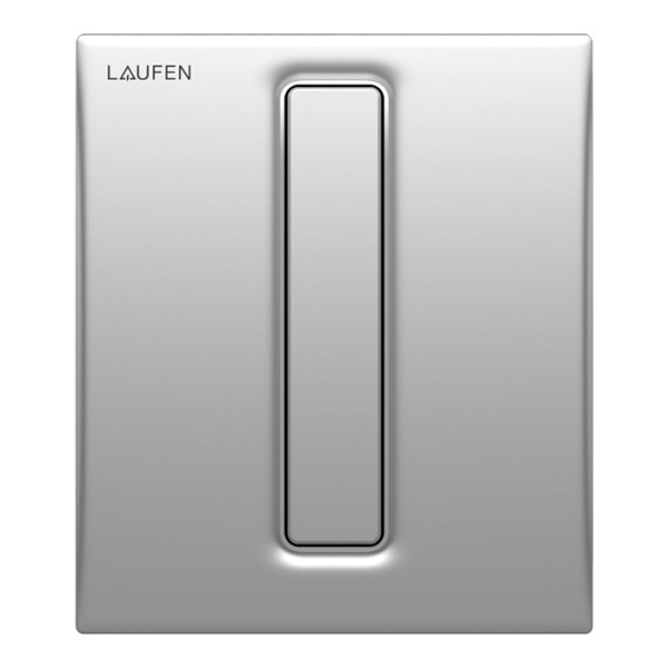 Laufen AU101 Клавиша смыва для писсуара с картриджем, цвет: хром матовый 9.0910.1.007.000.1