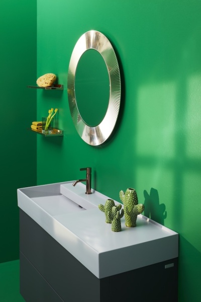Модуль под раковину Kartell by laufen 118х45х60 см, для раковины, сполкой справа, система push-to-open 4.0764.8.033.640.1