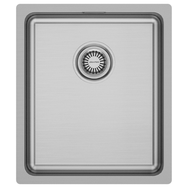Мойка нерж. сталь VISTA 38, PM904438-BS, брашированная нерж.сталь, 380х440мм, Paulmark
