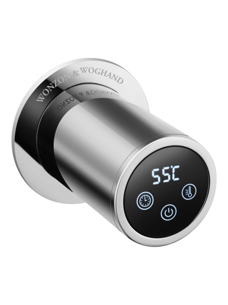 Полотенцесушитель электрический встраиваемый WONZON & WOGHAND, Хром (WW-AL314-CR)