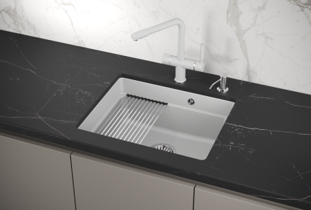 Мойка для кухни Granula Kitchen Space 5501U арктик, 55х45 см, прямоугольная