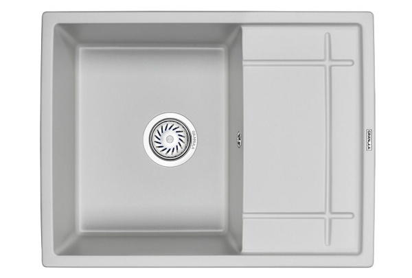 Мойка для кухни Granula 6501 сланец, 65,5х50 см, прямоугольная