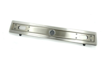 Дренажный канал Timo Steel 60см с декоративной панелью, BSPG-60 S50Rb